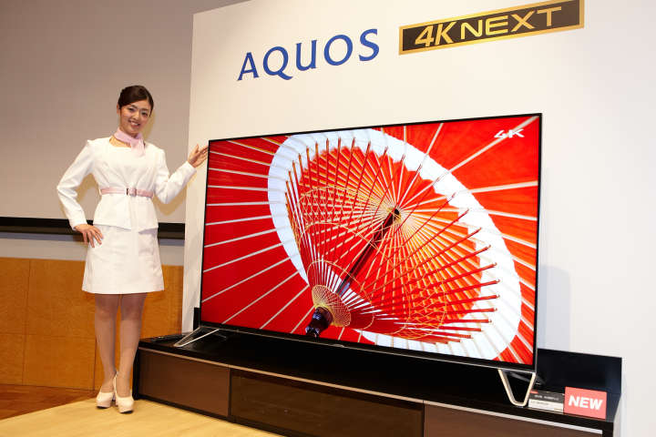 早くも4K超え？シャープ 