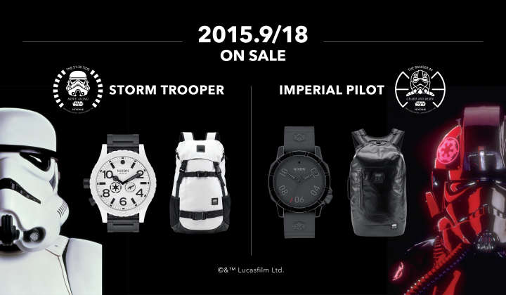 STAR WARS×ニクソンのコラボ時計＆バッグ、完成度高し！ | ＆GP