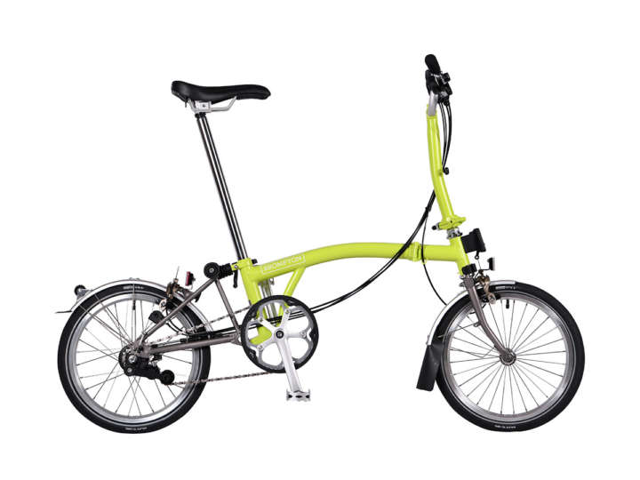 ブロンプトン Brompton 折り畳み自転車 名門折り畳み自転車ブランド「ブロンプトン」のブラックモデルが