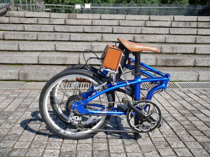電動アシスト自転車を折り畳む！これって最強の移動ツールかも