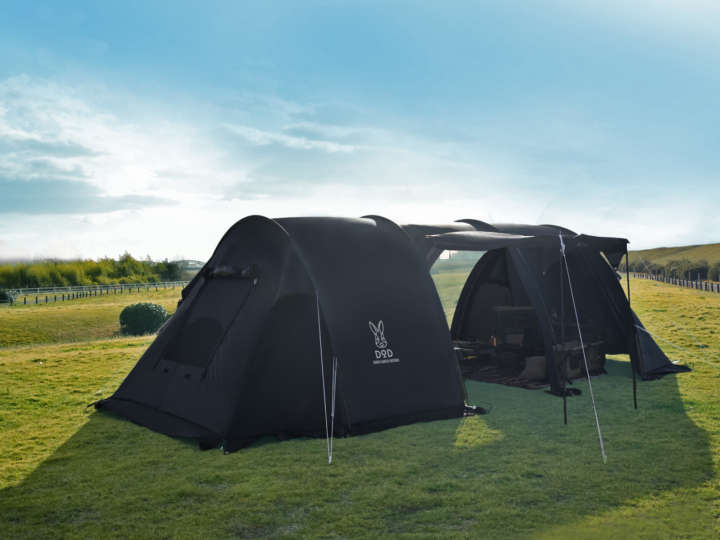 リビングも寝室も作れる「カマボコテント」に遮光性の高い新色登場