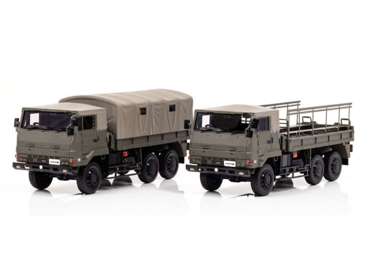 これこそThe実用車！陸自「73式大型トラック」が精巧なミニカーに