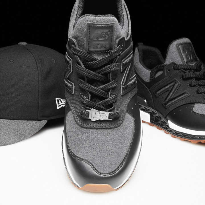 New Balance ×New era 574 キャップ付き　新品未使用 NEW ERA×NEW BALANCE！キャップとシューズのコラボがイイ感じ