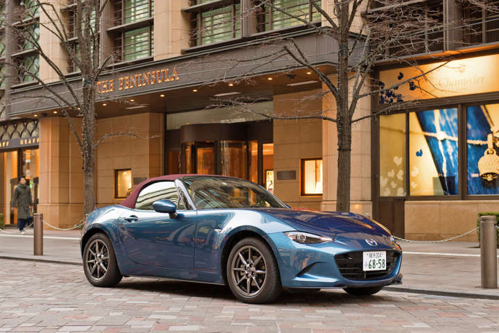 マツダ ロードスター RED TOP試乗】開発責任者のイチ押し！鮮青ボディ