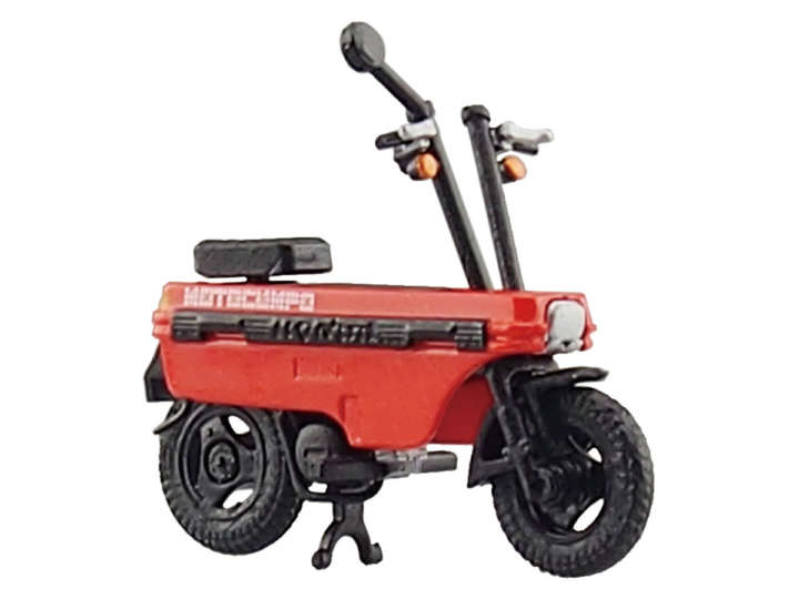 モトコンポ　ガレージ保管 MY FAVORITE GARAGE］費用をかけずに物置をガレージに改装 | MY