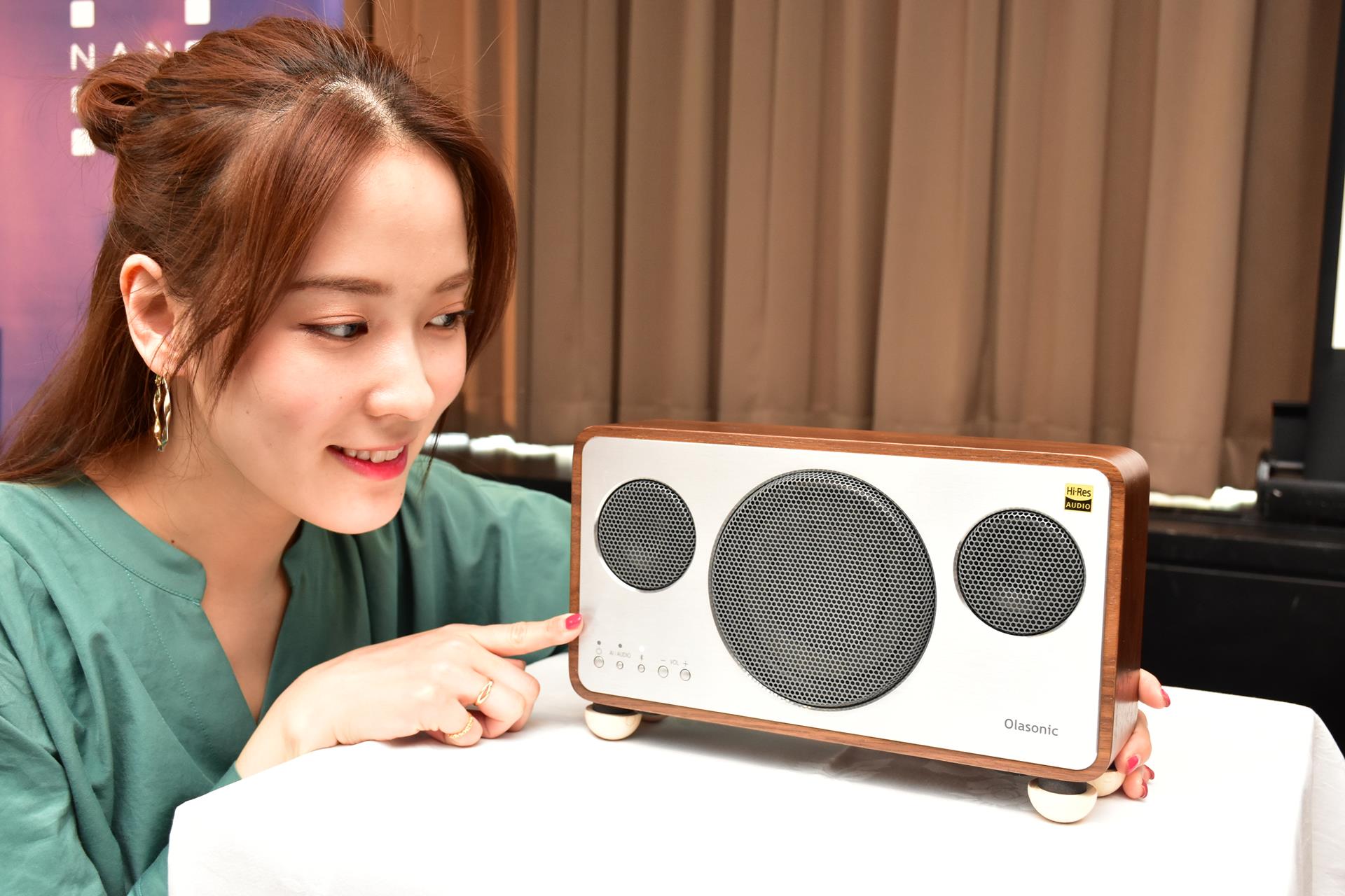 オラソニック Olasonic IA-BT7 木製高音質キャビネット・スピーカー