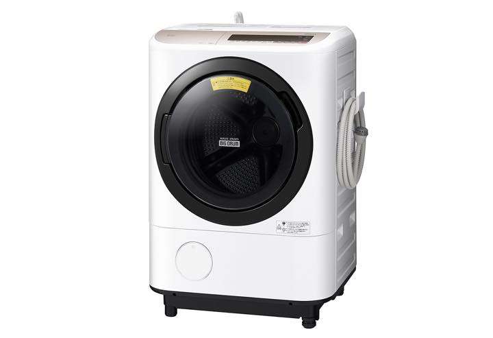 12kgの大型ドラム洗濯機なら大量の洗濯物も一気にキレイに 
