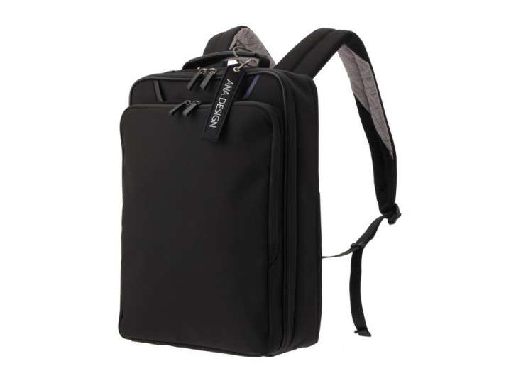 美品 ANA DESIGN ビジネスバッグ 3WAY ナイロン ブラック 1023_ANA_0-720x540.jpg