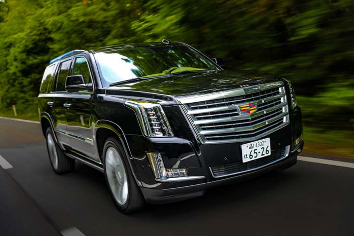 キャデラック エスカレード試乗】世界のVIPを魅了する巨大