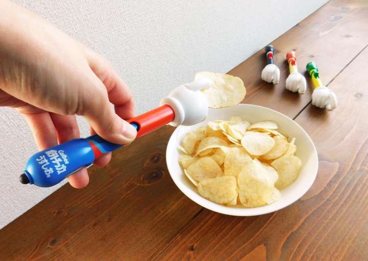 究極の難題、ポテチで手が汚れる問題をスマートに解決！ | GoodsPress