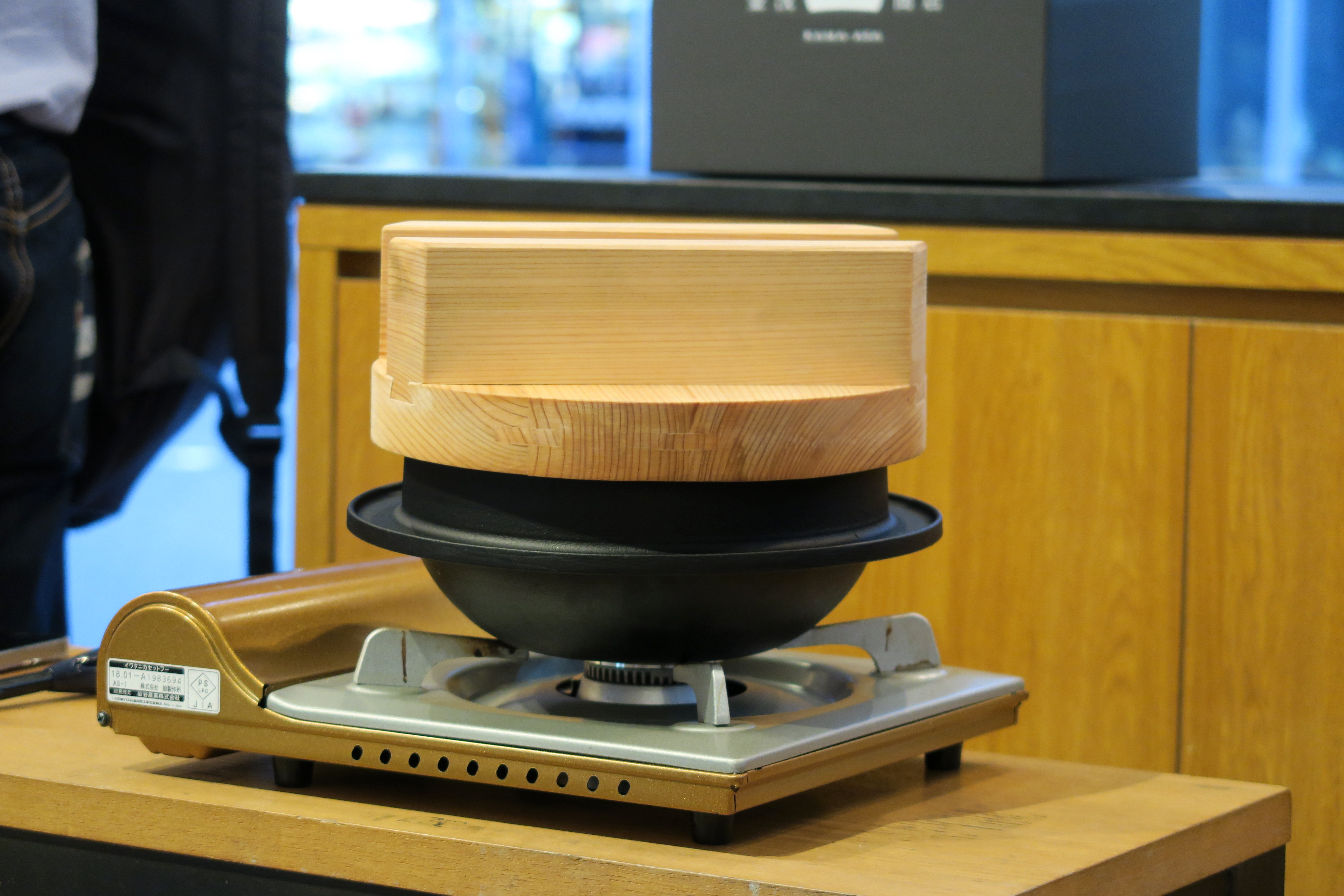 釜浅のごはん釜　南部鉄器　鋳鉄製炊飯釜　釜浅商店　2017年製 釜浅のごはん釜