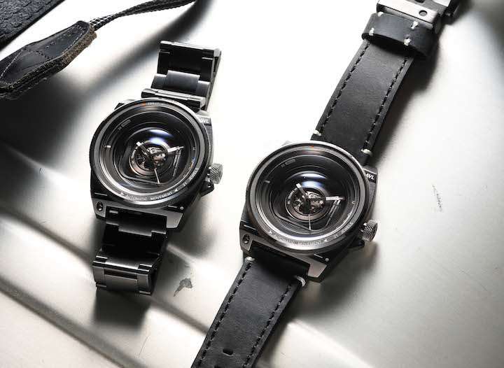 TACS NATO LENS TS1503D カメラレンズモチーフ腕時計 腕時計