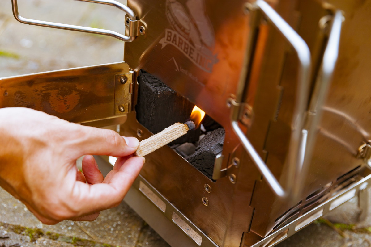 1台5役！「5WAYチャコールスターター」でBBQの炭おこしが