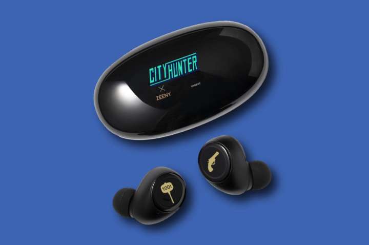 【限定品×激レア】シティーハンター ×ZEENY Lights HDワイヤレス 冴羽獠がオリジナルの操作音や時報をささやく完全ワイヤレス登場