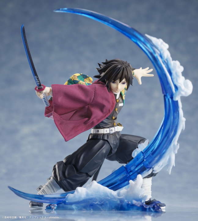水の呼吸もリアルに再現！1/12スケール「冨岡義勇」フィギュアが