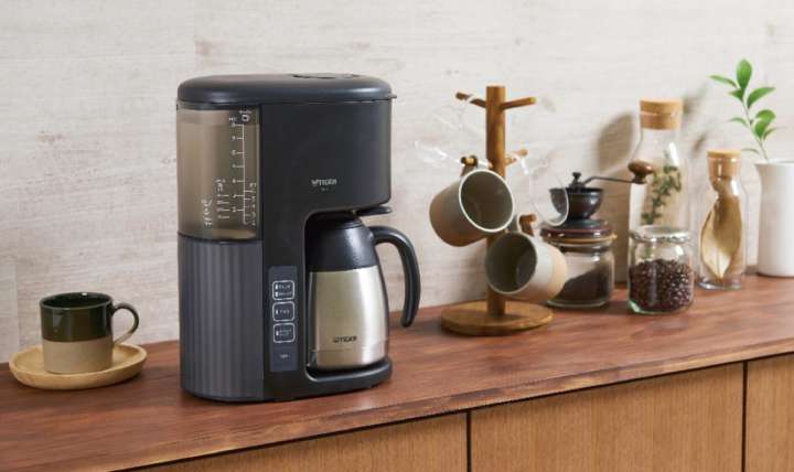 最大約8杯分淹れられるコーヒーメーカーで夏はアイスコーヒー作り置き