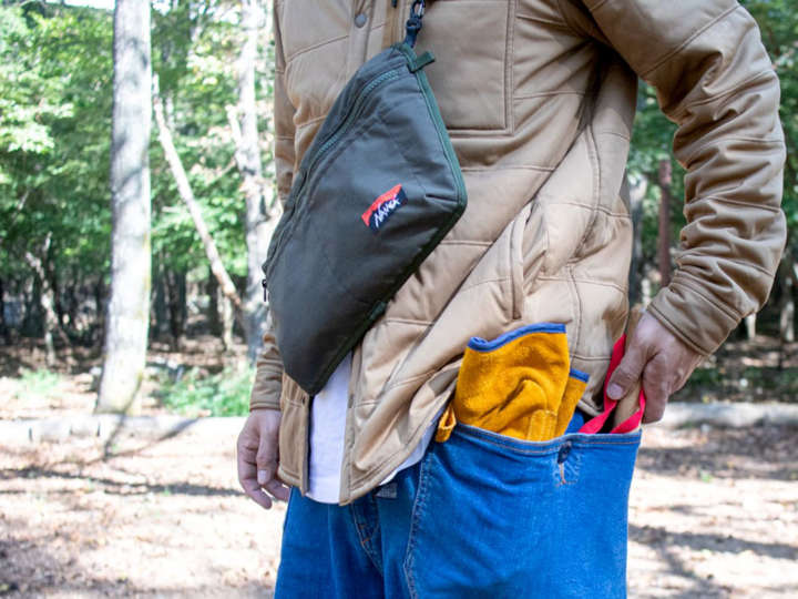 ナンガの「TAKIBIサコッシュ」で秋キャンプが快適になりました