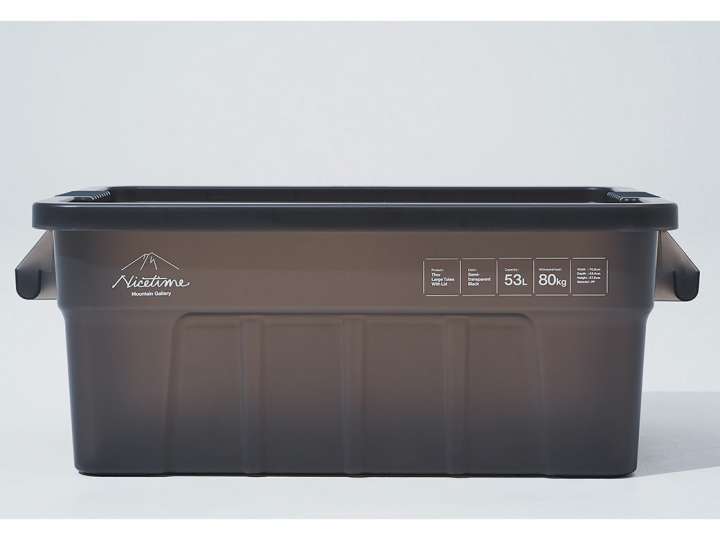 ［KTL3818］ トラスト　ラウンドコンテナ １０１３　１２１Ｌ　ブラック 6947048862624 ポイント5倍