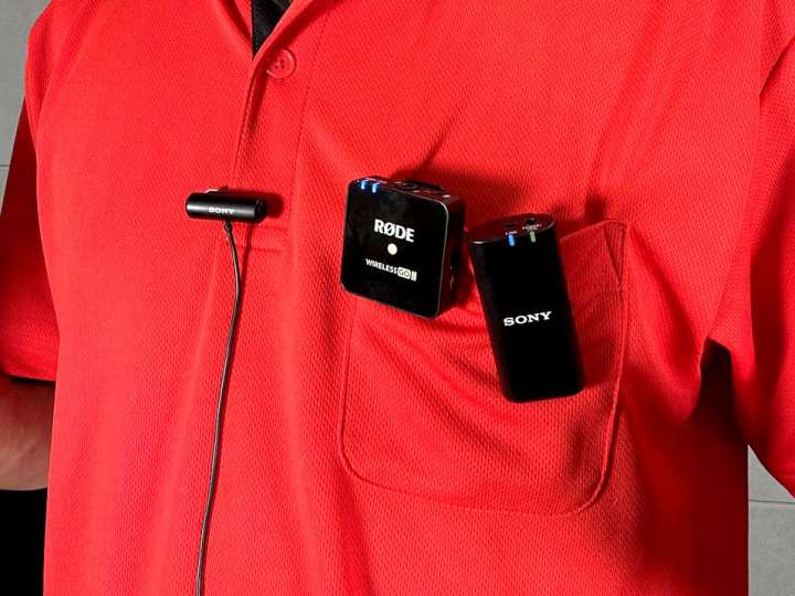 未使用に近い RODE Wireless GO II ソニー ピンマイク セット RODE ワイヤレスピンマイクセット WIRELESS GO II (ワイヤレス