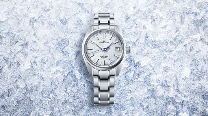 春の雪解けをダイヤルに。エバーブリリアントスチール採用のGS