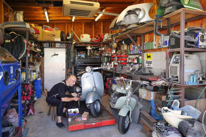 ビンテージベスパをコツコツメンテして近場ツーリング【返り咲き！シン