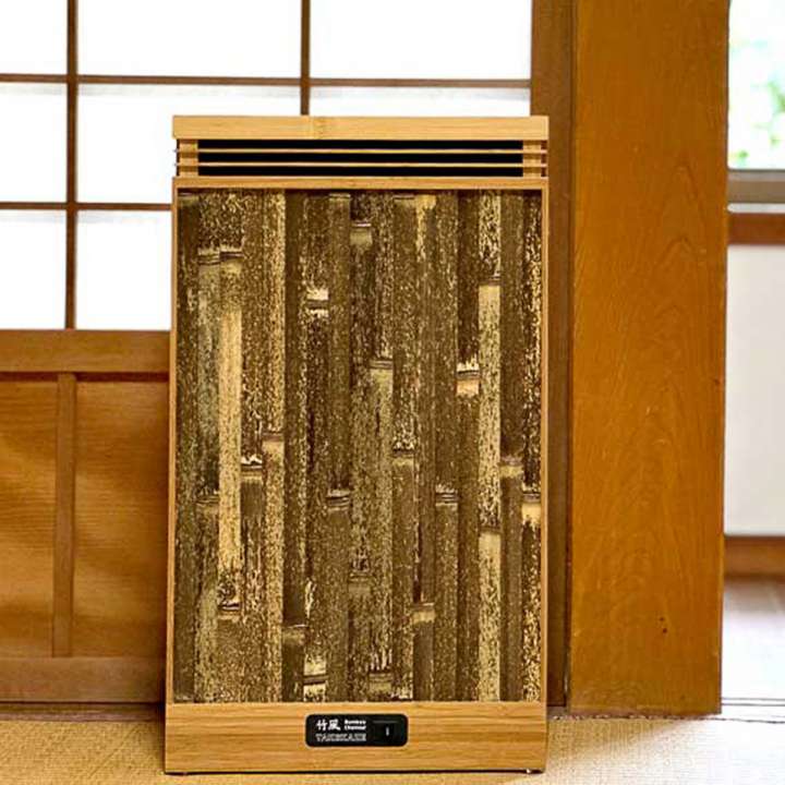 竹炭を使った空気清浄機って面白い！調湿もできるってさ