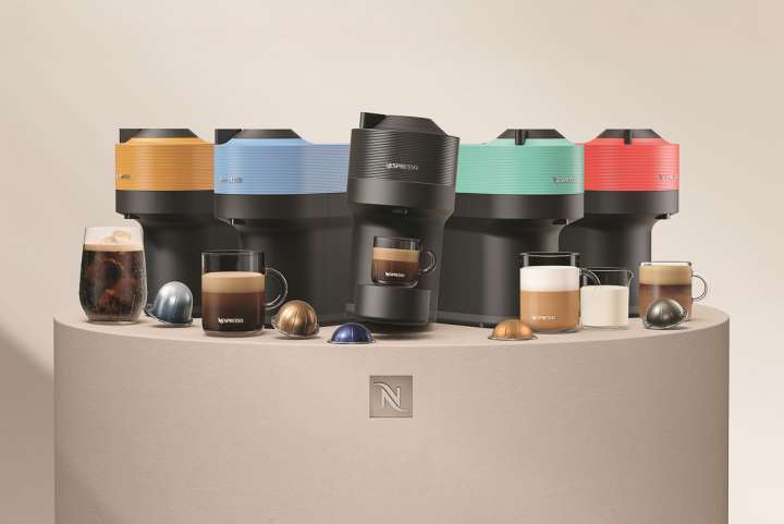 ネスプレッソ　vertuo pop ブラック Nespresso Vertuo Pop by De'Longhi, Machine Pod Coffee and