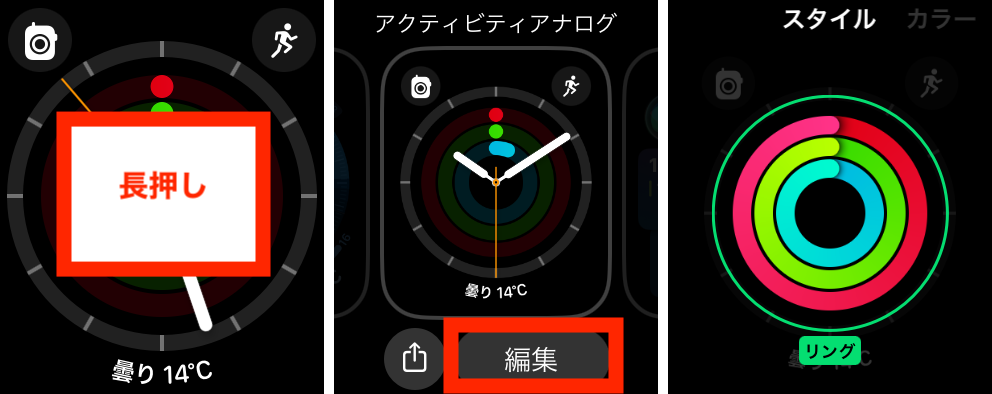 Apple Watchの操作手順