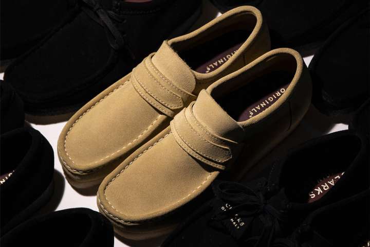 本日削除！美品★ビルケン ワラビー Wallabee 革靴 ローファー メンズ ワラビーローファー / WallabeeLoafer（ブラックスエード