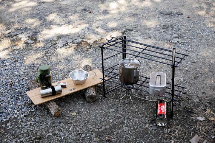 アイアン×ウッドのハングアウト「SOTシリーズ」で焚き火まわりを