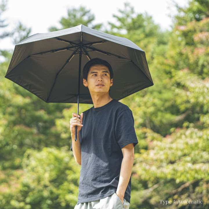 遮光率とUVカット100%、超撥水、高耐水etc.機能盛り盛りな晴雨兼用傘