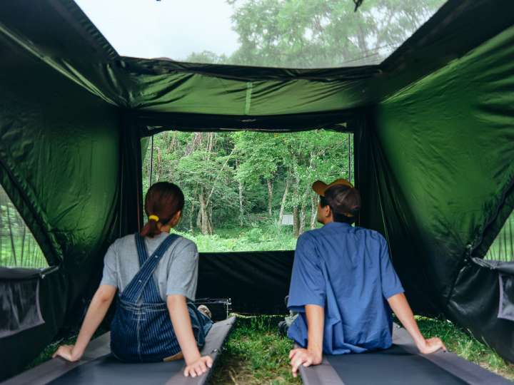 昼は涼しく過ごせて夜は星を眺められる。TOKYO CRAFTSの新作テント