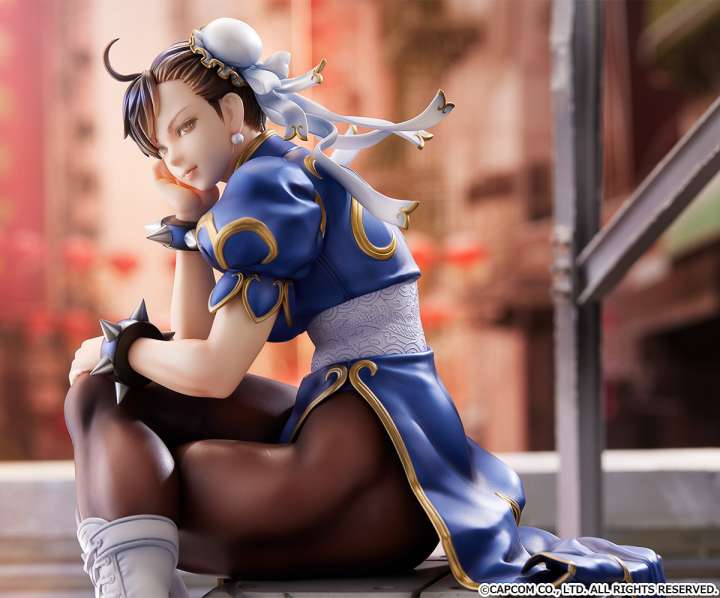 脚の筋肉がえげつない！「春麗」フィギュアの造形美に思わずため息