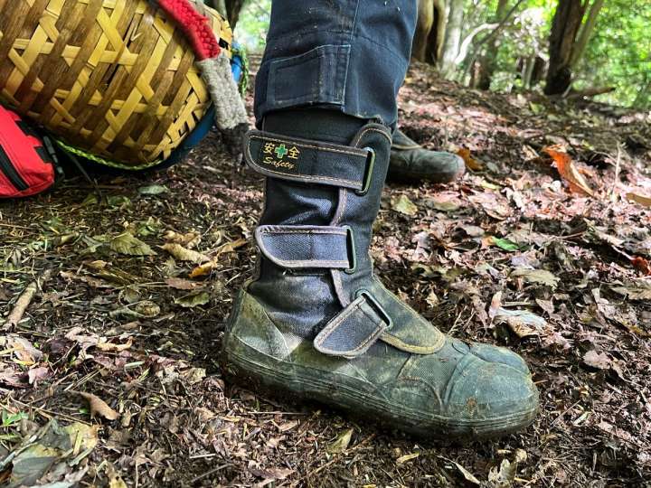 グリップ力えげつない！林業関係者御用達メーカーの