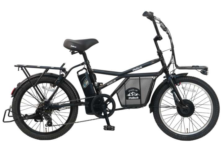 前も後ろの真ん中も荷物が積める「eカーゴバイク」でなに運ぶ