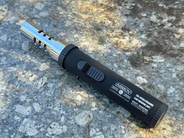 AS2OV - 【完売品】as2ov ガス缶カバー BK ポータブルスティックバーナー　セット PORTABLE STICK BURNERポータブルスティックバーナー – AS2OV