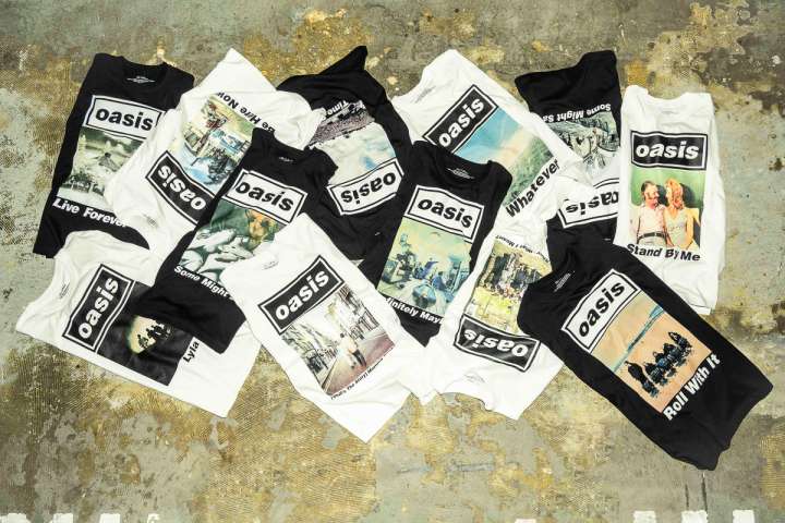 oasis 30th Tシャツ アダム エ ロペ　 Definitely〜　白 oasis 30th Tシャツ アダム エ ロペ Definitely〜 白 oasis