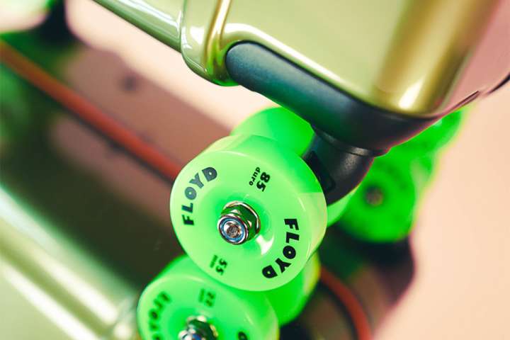 ビビッドなウィールが新鮮！ドイツ発のトラベルケースブランド「Floyd