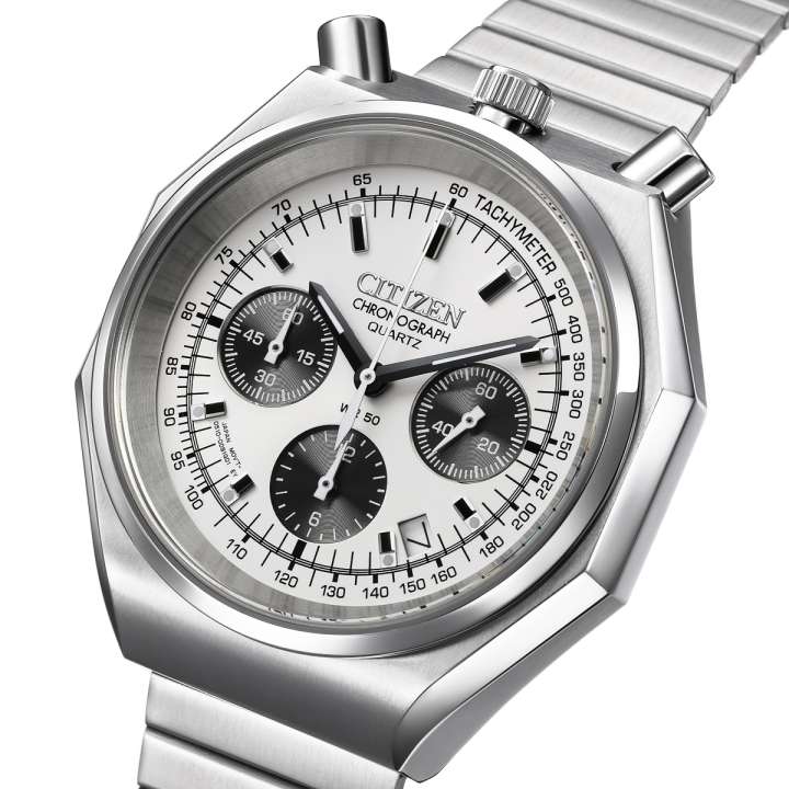 【角５連ssがスクエアのもつ屈強イメージをより盤石にする/新品】クロノグラフ 角5連ssがスクエアのもつ屈強イメージをより盤石にする/新品】クロノ