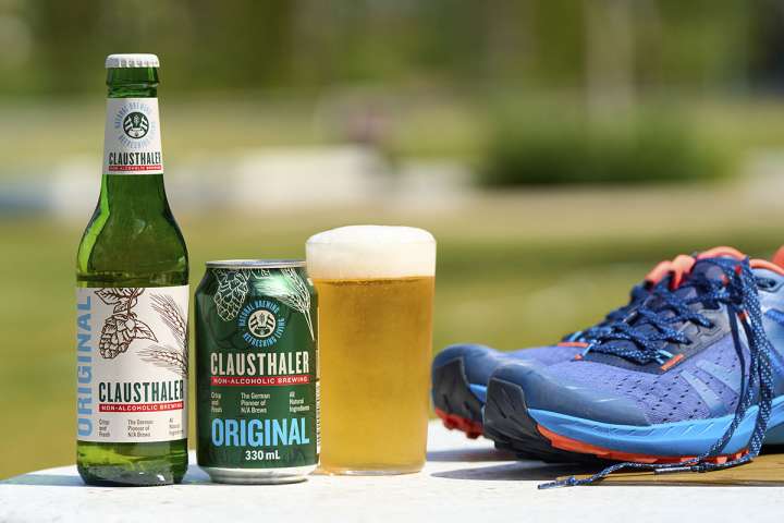 いま話題のドイツ発のノンアルビール「クラウスターラー」。街ランにも