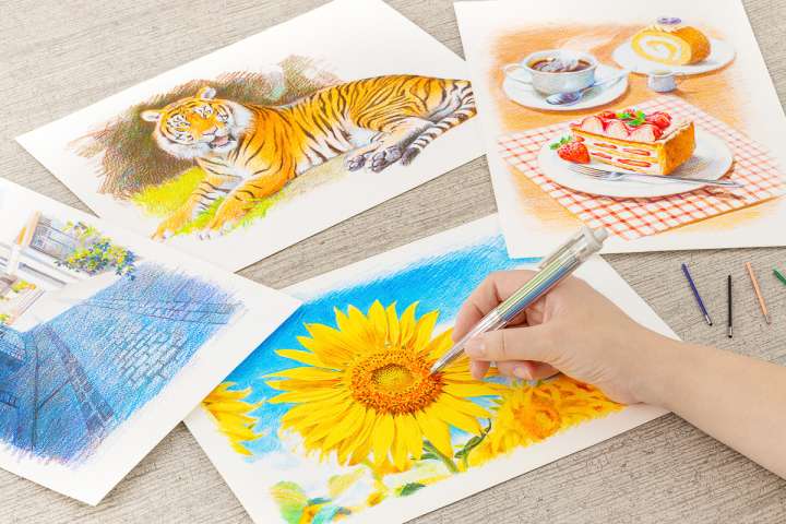 実は隠れたロングセラー。8色芯のぺんてる「マルチ8」に