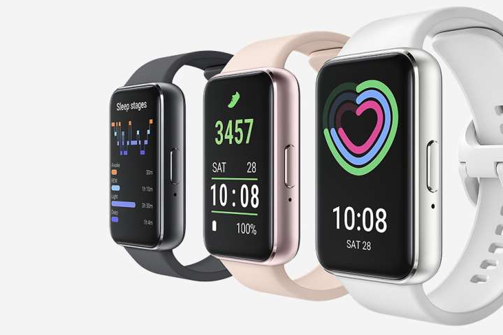ギャラクシーの最新スマートウォッチ「Samsung Galaxy Fit3」はなんと 