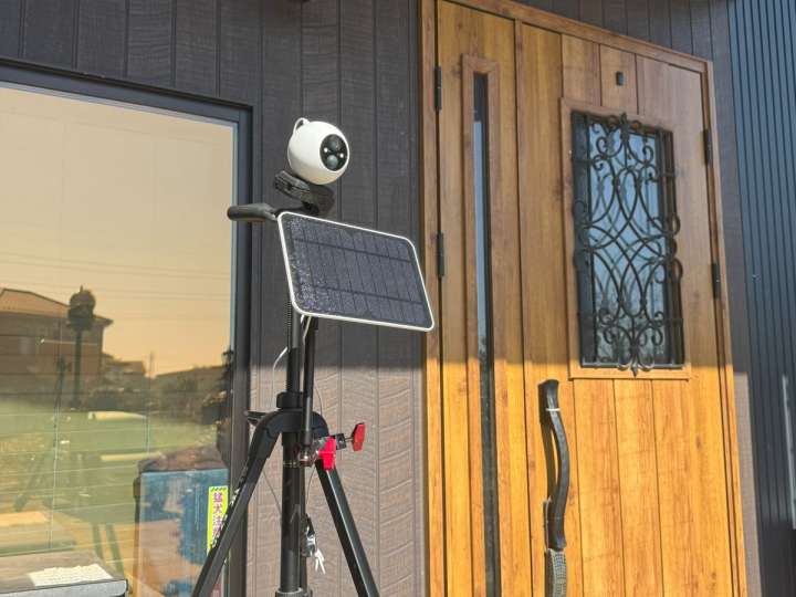 SwichBot 野外防犯カメラ（３ＭＰ）　ソーラーパネル付き 楽天市場】SwitchBot 屋外カメラ3MPソーラーパネル付きセット品