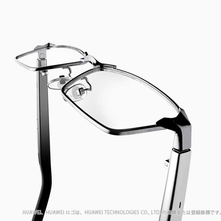OWNDAYS×HUAWEIのスピーカーメガネにクールなチタンフレームが追加