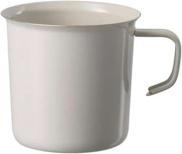 アウトドア使いも◎薄くて口当たりの良いホーローマグ