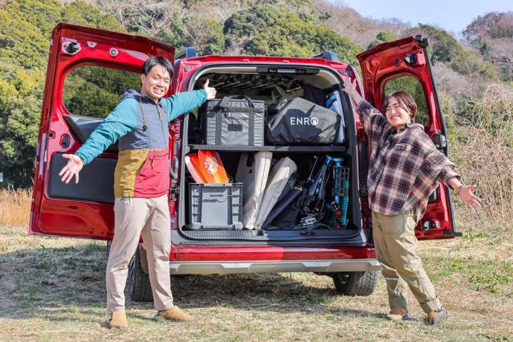ルノー カングーモニターレポート②】アウトドア好きにとって最高の