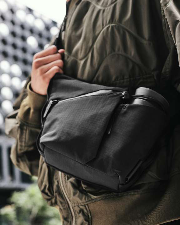 Alpaka FLOW SATCHEL 4L　ブラック アルパカ ALPAKA FLOW SATCHEL 4L/ショルダーflow-satchel-4l