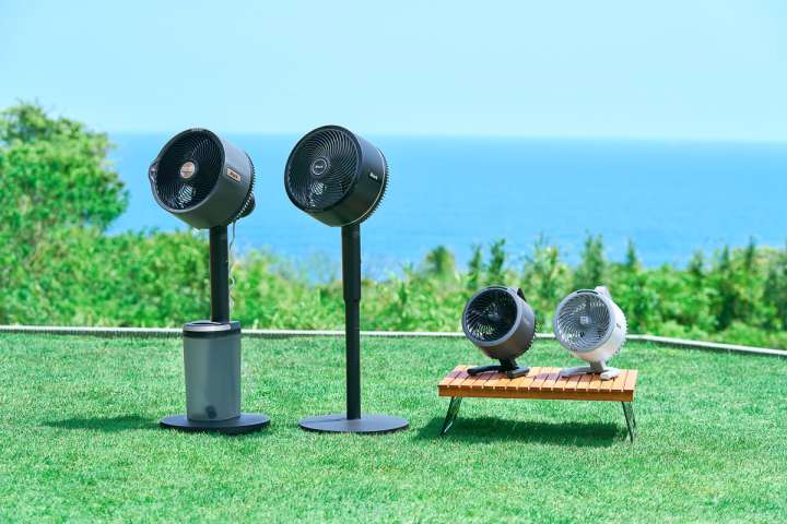 1台でミストも送風もOK。場所すら選ばないシャークの変幻自在な