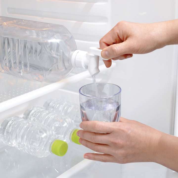[新品] 逆止弁キャップ付き  2Lペットボトル装着型のウォーターサーバー★冷水も温水もOK♪ 温冷水サーバー ペットボトル式 2Lペットボトルが使える 簡単 お手軽