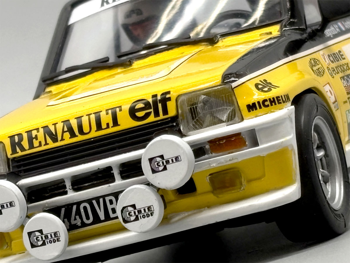 タミヤ ルノー クリオ ボディ ラリーカー 1980年代前半、WRCで活躍した